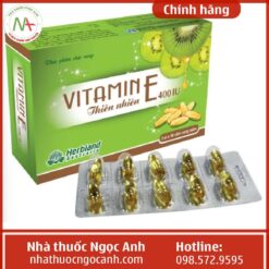 Công dụng Vitamin E 400 IU Thiên nhiên Gia Nguyễn