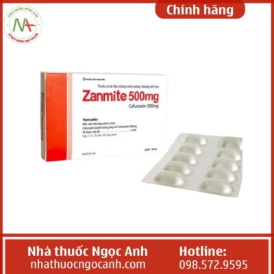 Thành phần thuốc Zanmite