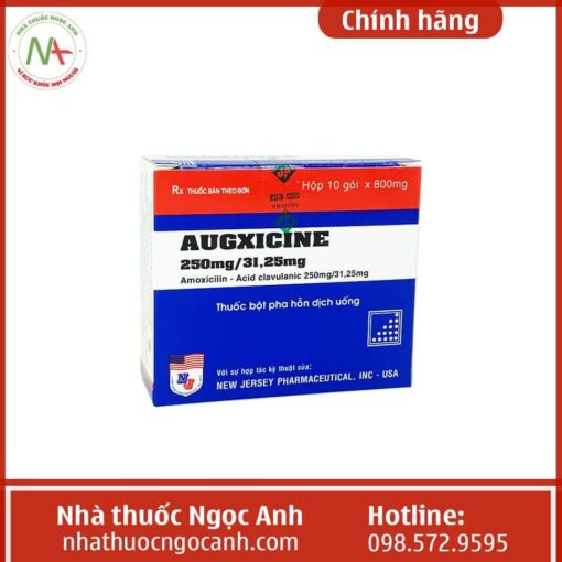 Tác dụng của Augxicine 250mg/31,25mg