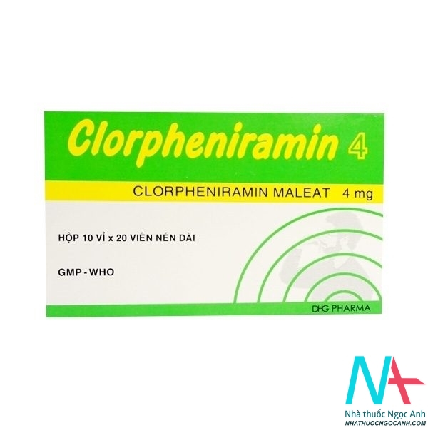 thuốc clorpheniramin