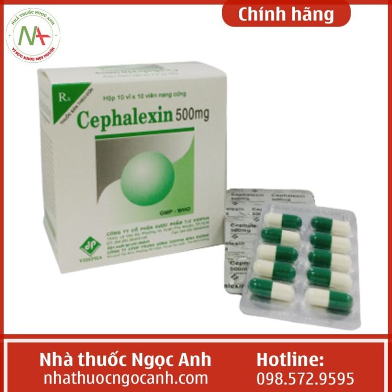 Thuốc Cephalexin 500mg Vidipha Liều Dùng Giá Bao Nhiêu Mua ở đâu 8005