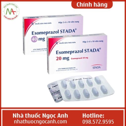 Lưu ý khi sử dụng và bảo quản thuốc Esomeprazol STADA 40mg