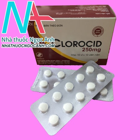 Hộp thuốc Clorocid