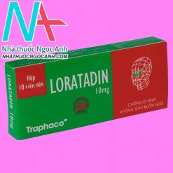 Hộp thuốc Loratadine 10mg