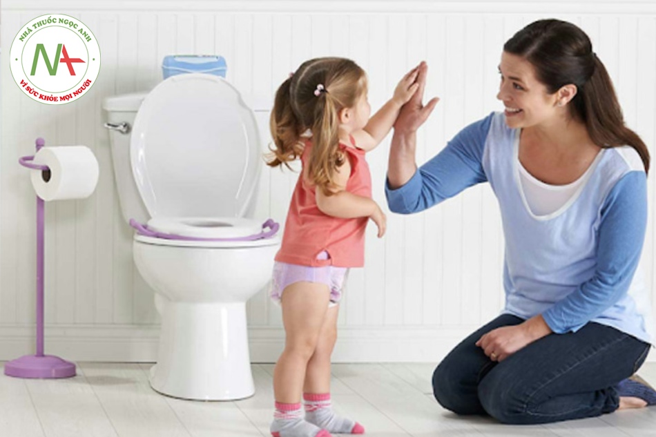 Cách tập cho trẻ đi vệ sinh