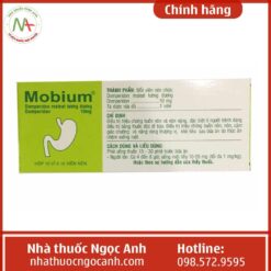 Lưu ý khi sử dụng và bảo quản thuốc Mobium