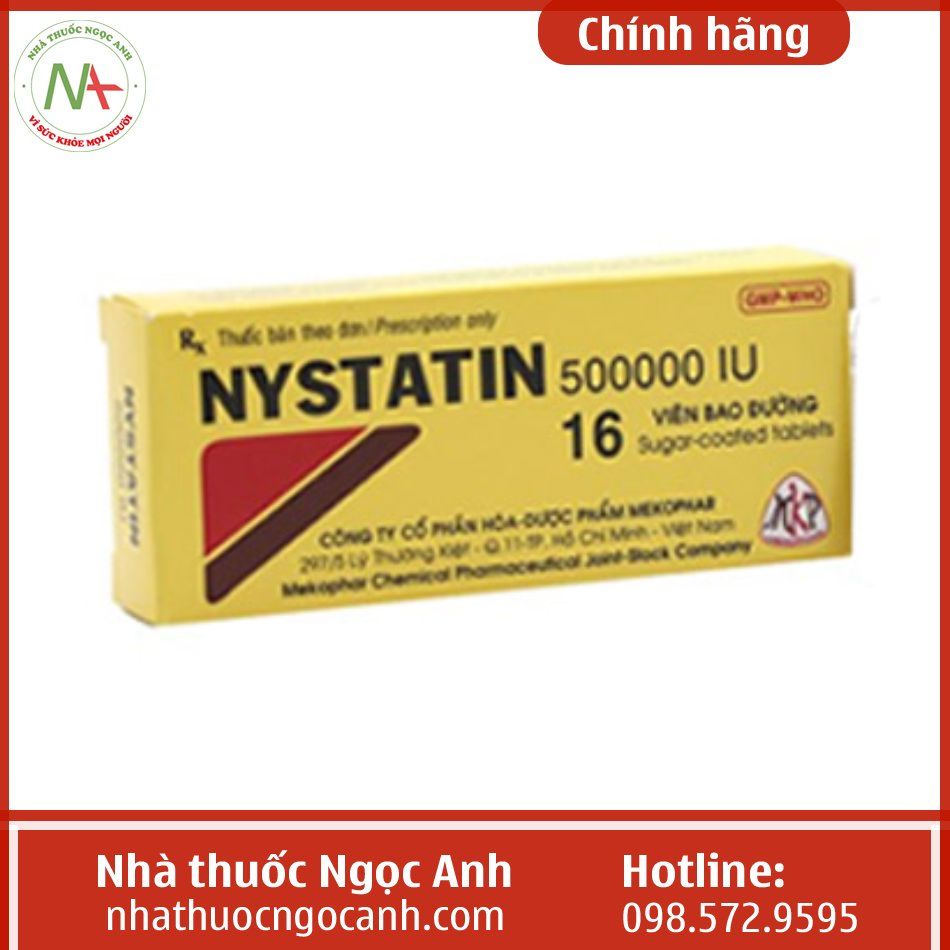 Cách xử trí quá liều, quên liều thuốc Nystatin 500000 IU