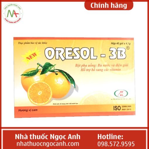 Công dụng Oresol 3B Á Châu