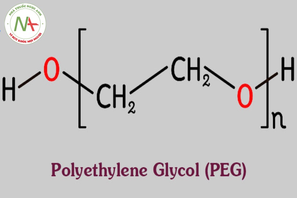 Thuốc chứa thành phần Polyethylene glycol được gọi là thuốc nhuận tràng thẩm thấu