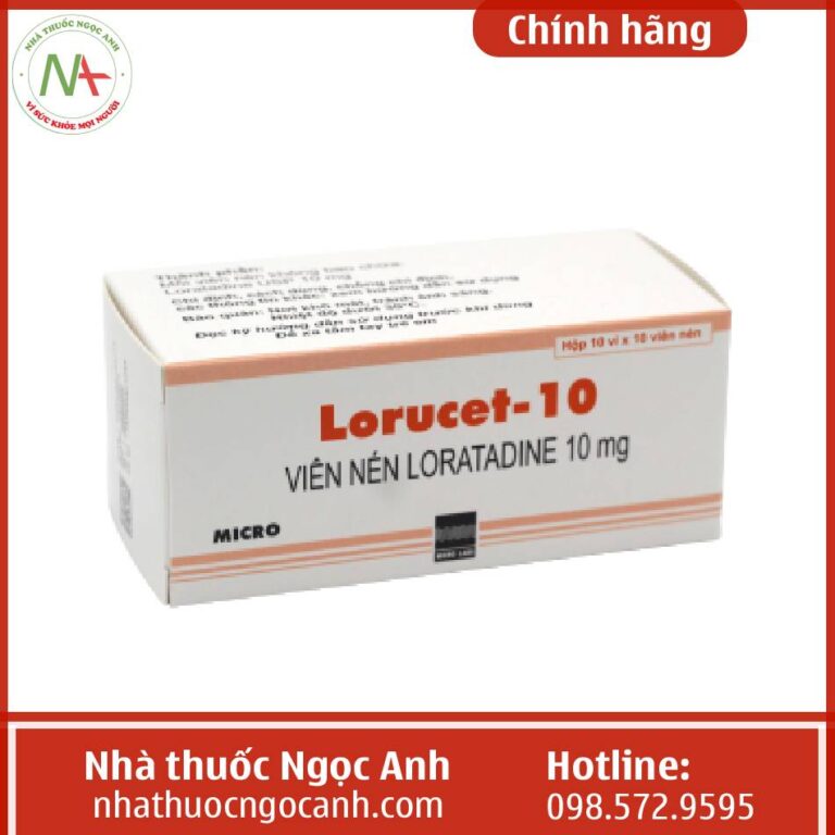 Thuốc Loratadine Lorucet