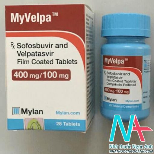 thuốc Myvelpa điều trị viêm gan C