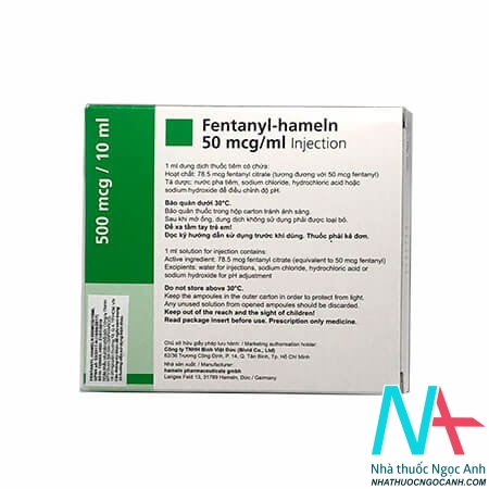 Fentanyl-hameln 50 mcg/ml Injection