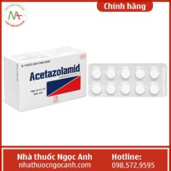 Công dụng Acetazolamid Pharmedic