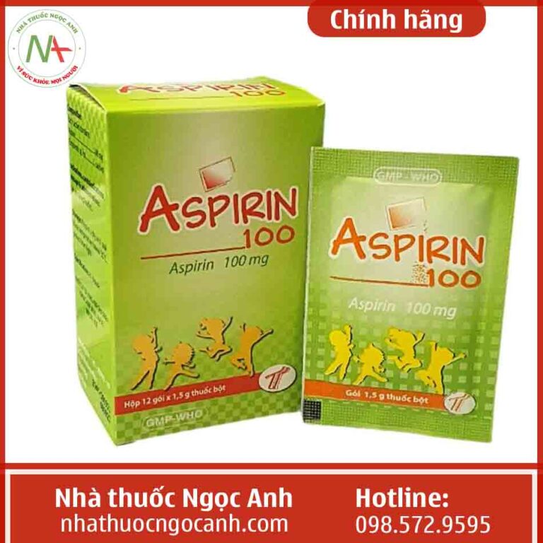 Hộp thuốc Aspirin 100