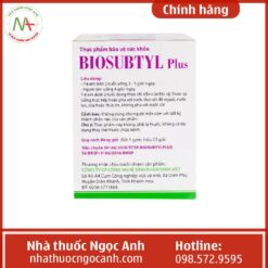 Liều dùng Biosubtyl Plus