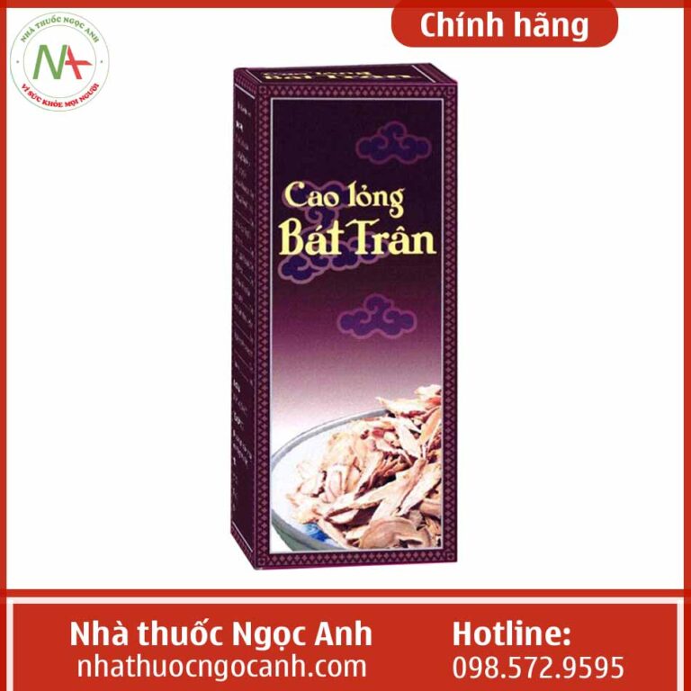 Hộp thuốc Cao lỏng Bát trân