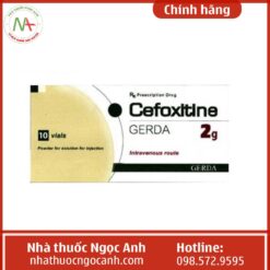 Cefoxitine GERDA 2g