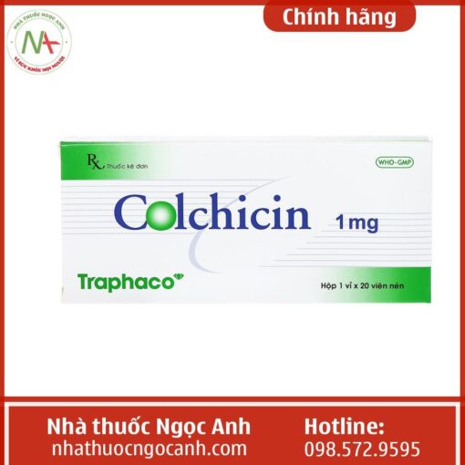 Thuốc Colchicin Traphaco 1mg mua ở đâu?