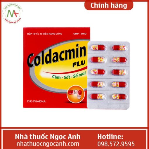 Tác dụng phụ của thuốc Coldacmin Flu