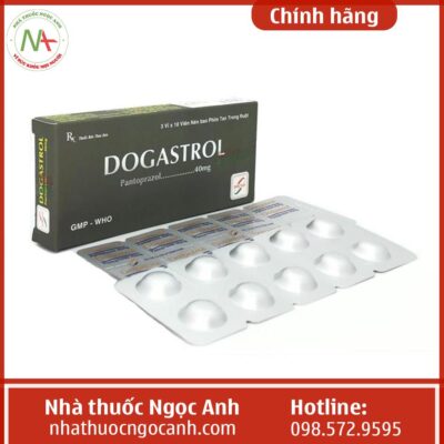 Hình ảnh hộp thuốc Dogastrol 40mg