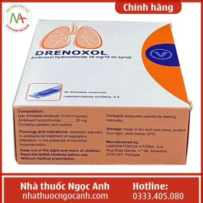 Hộp thuốc Drenoxol