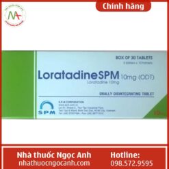 Liều dùng thuốc LoratadineSPM 10mg (ODT)
