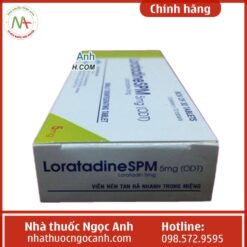 Cách dùng thuốc LoratadineSPM 10mg (ODT)
