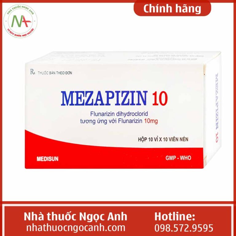 Hộp thuốc Mezapizin 10