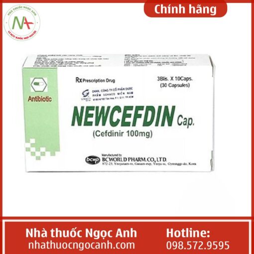Liều dùng Newcefdin