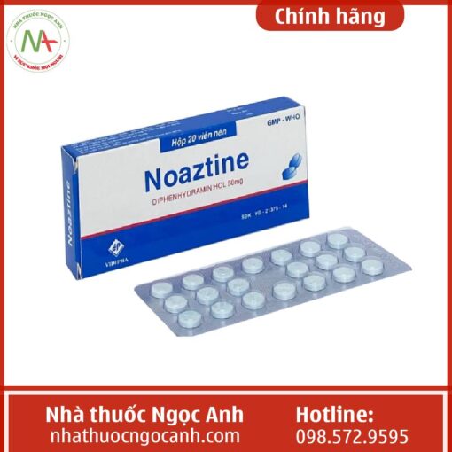 Hộp thuốc Noaztine