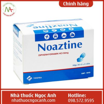 Thuốc chống say Noaztine