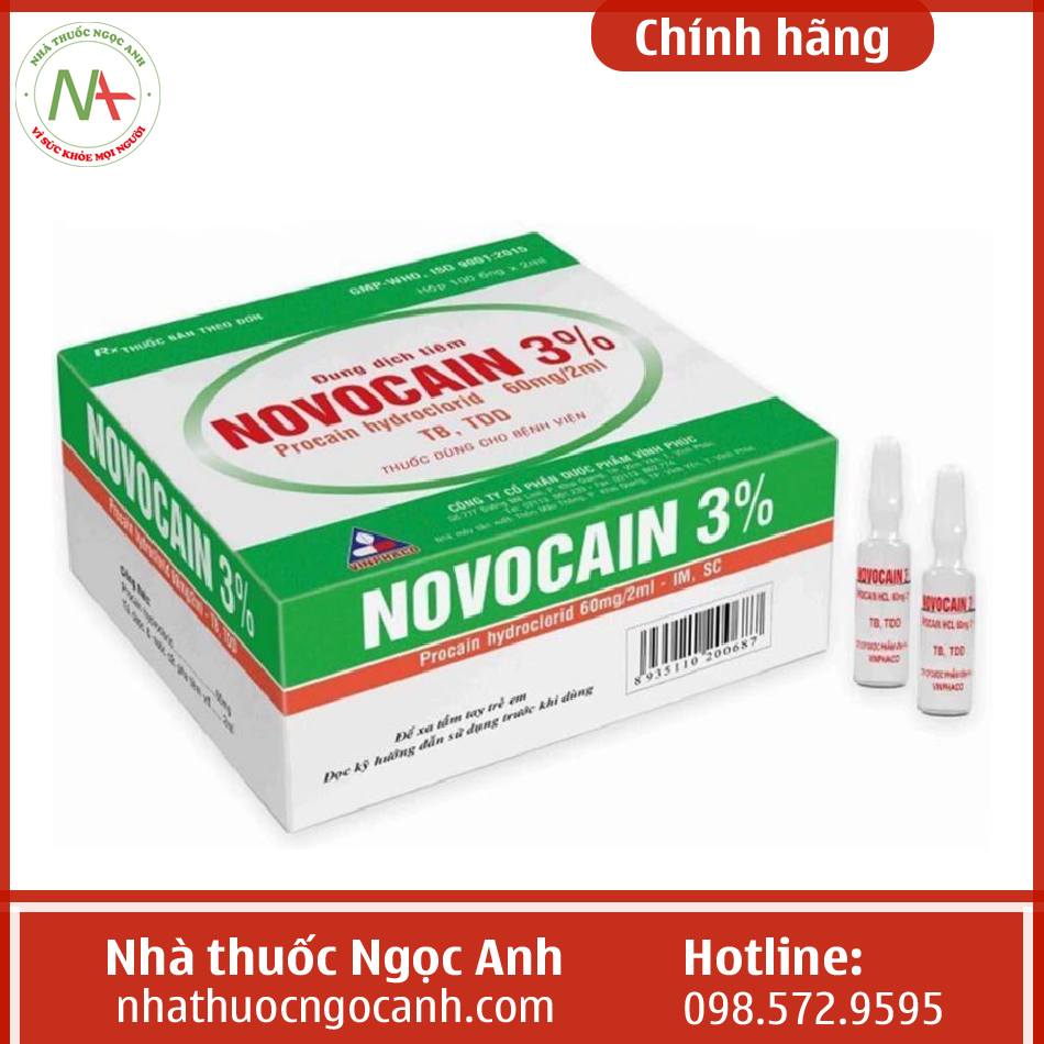 Tìm hiểu về thuốc novocain 3 là thuốc gì và cách sử dụng đúng
