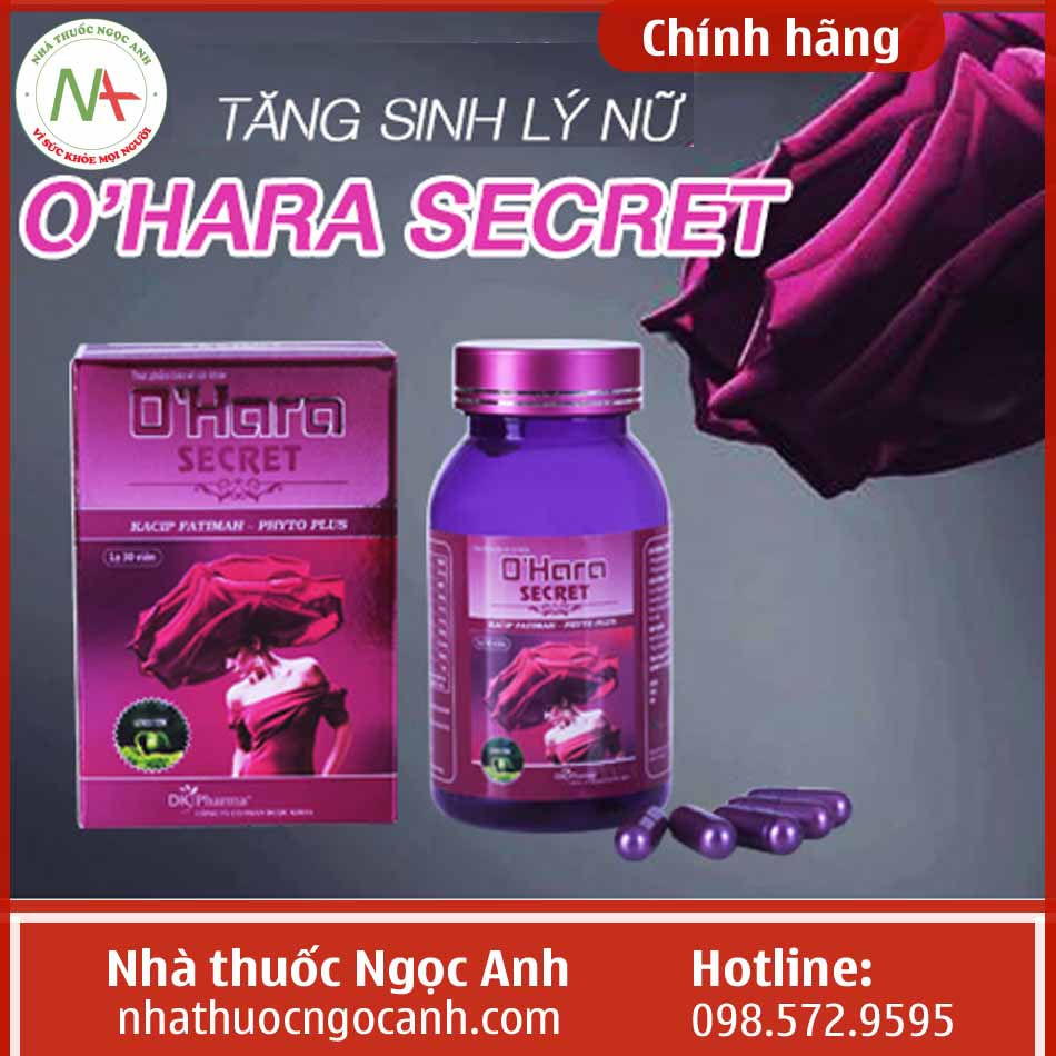 Ohara secret giúp tăng cường sinh lý nữ