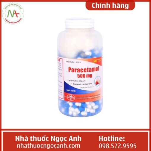 Giá bán Paracetamol 500mg Quapharco