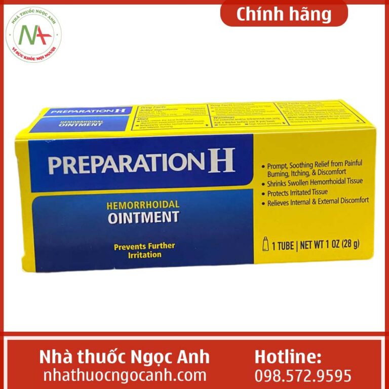 Hộp thuốc Preparation H Ointment