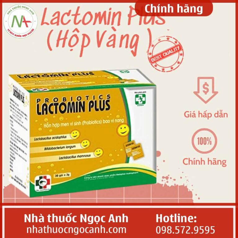 Hộp Probiotics Lactomin Plus Mebiphar