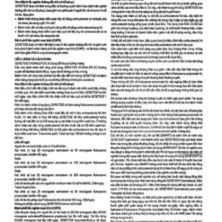 Tờ hướng dẫn sử dụng thuốc Seretide Evohaler DC 25/250mcg