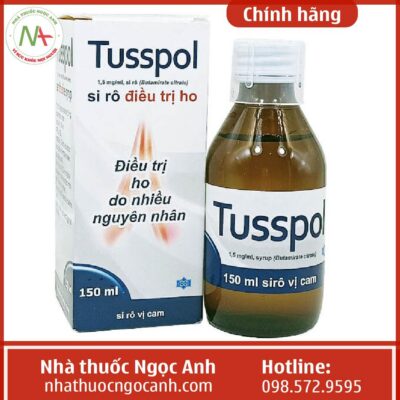 Cách dùng thuốc Tusspol