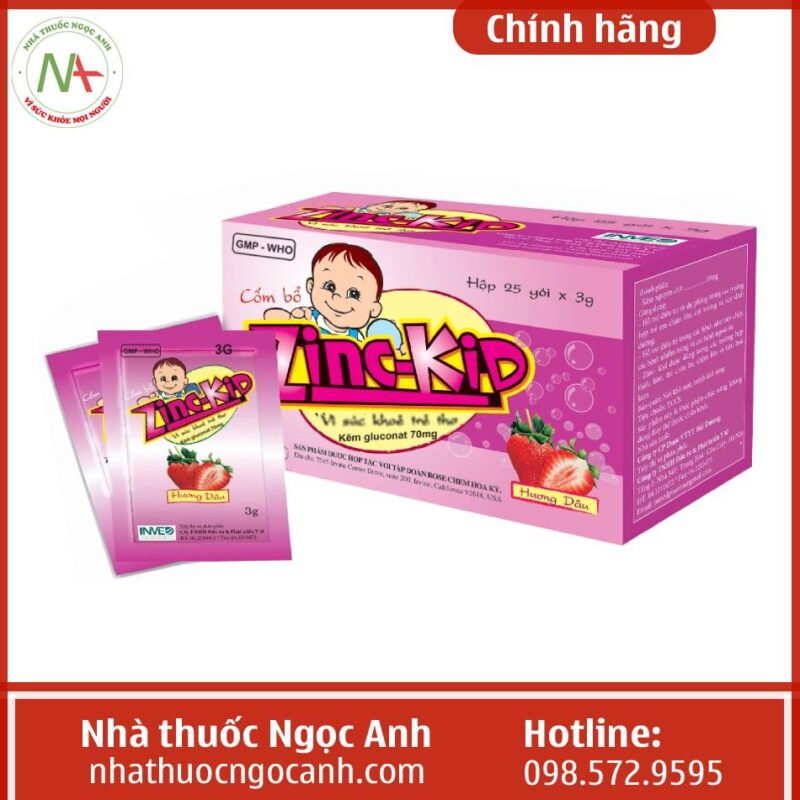 Thuốc kẽm ZincKid gói có tốt không, giá bao nhiêu, mua ở đâu?