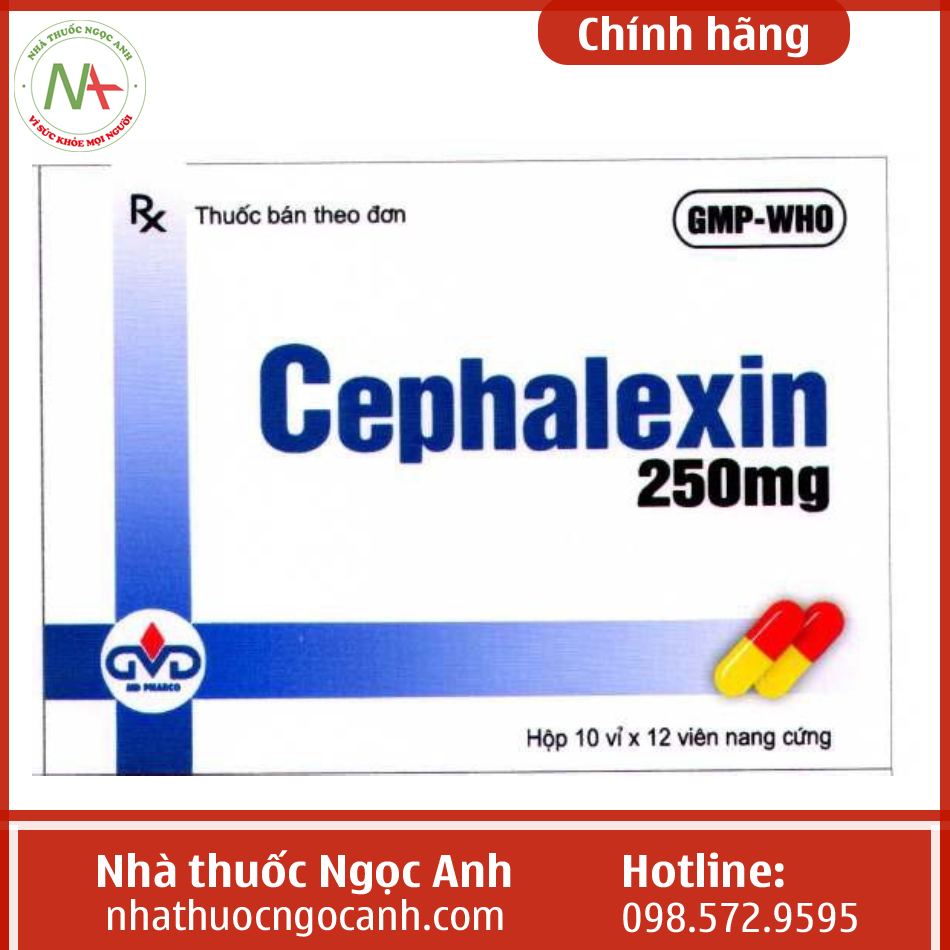 thuốc cephalexin 250mg Minh Dân