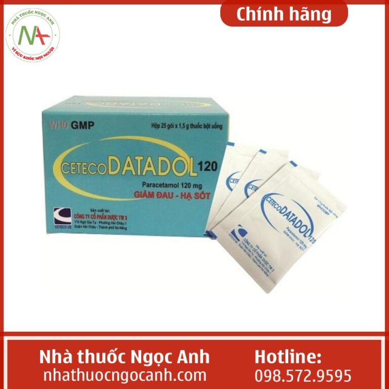 Hình ảnh thuốc Ceteco datadol 120