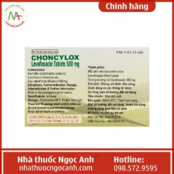 Liều dùng của thuốc Choncylox 500mg