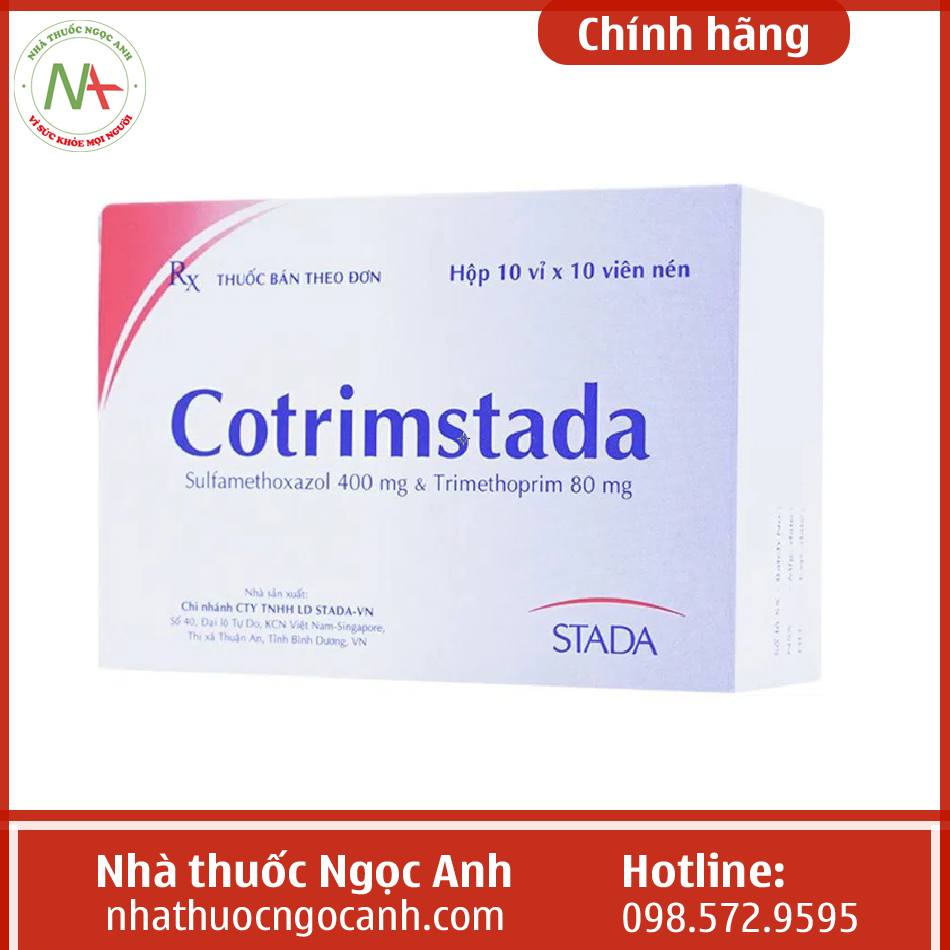 Hộp thuốc Cotrimstada