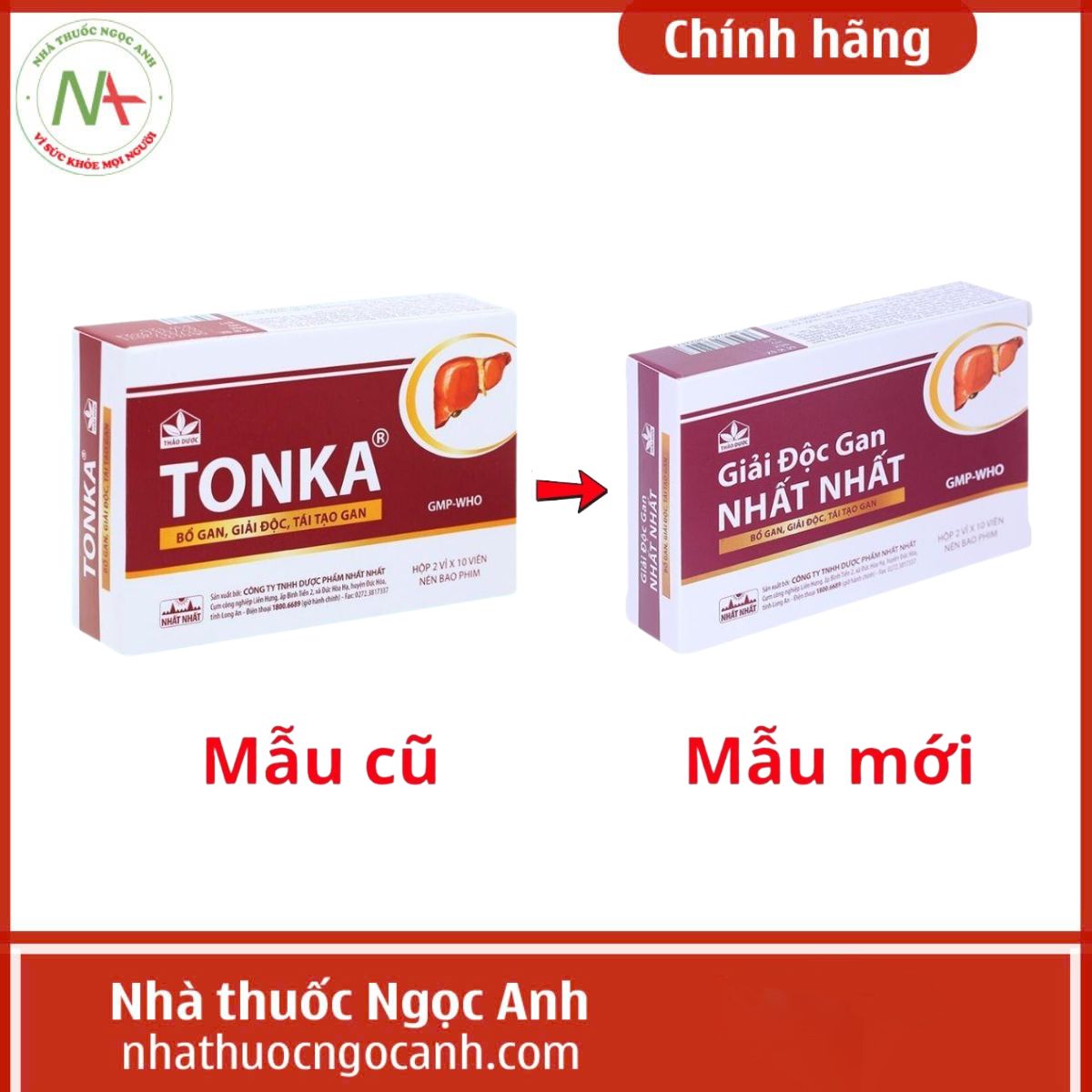 Viên nén Giải Độc Gan Nhất Nhất hạ men gan, tăng cường chức năng gan, bổ gan (2 vỉ x 10 viên) 5 Thay đổi mẫu mã