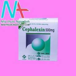 Cephalexin 500mg – 250mg