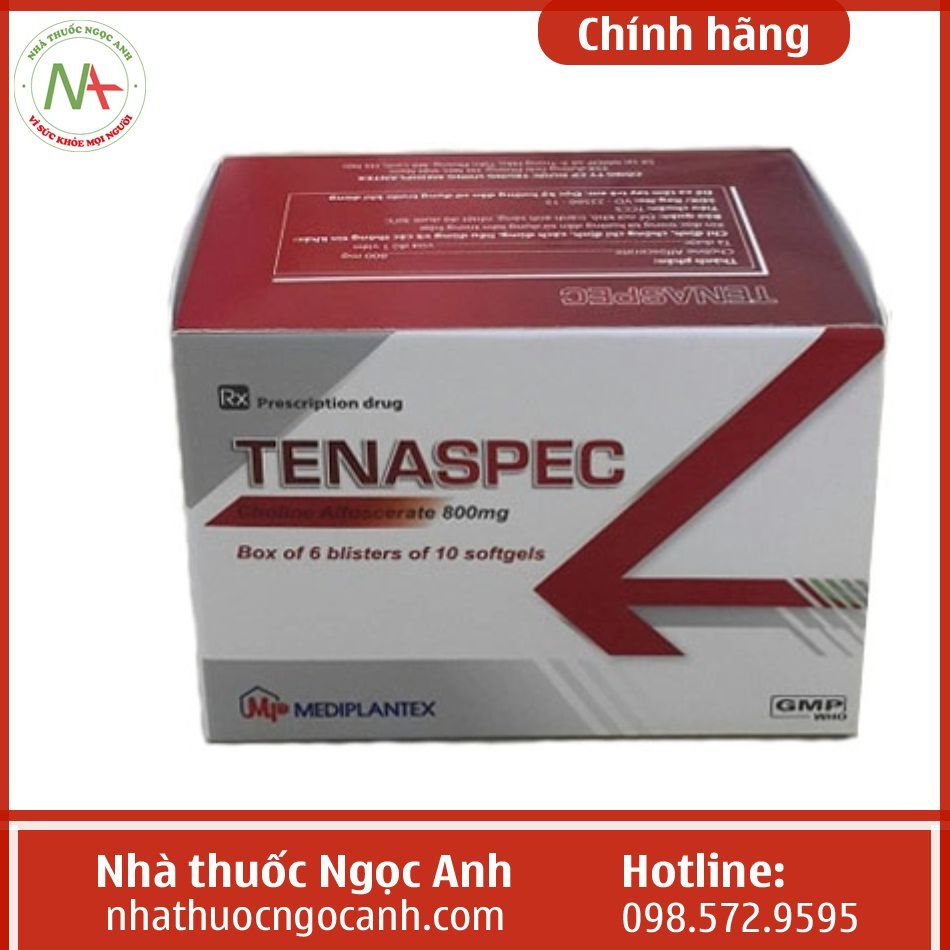 Lưu ý khi sử dụng Tenaspec chung với thuốc khác: