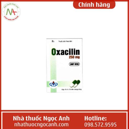 thuốc Oxacilin 250mg
