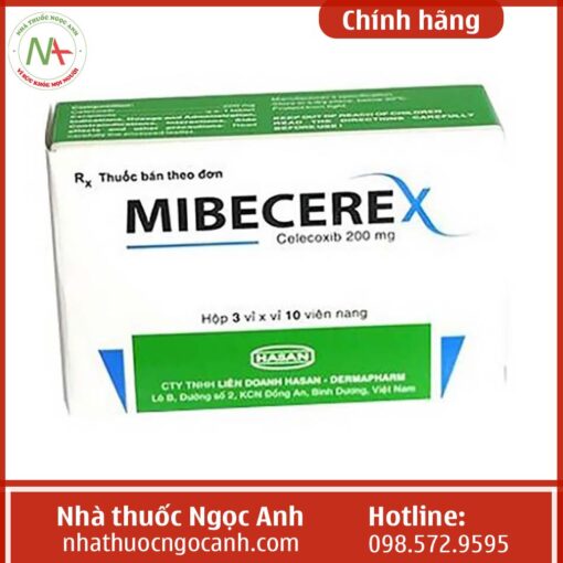 Thuốc Mibecerex 200mg có tác dụng gì?