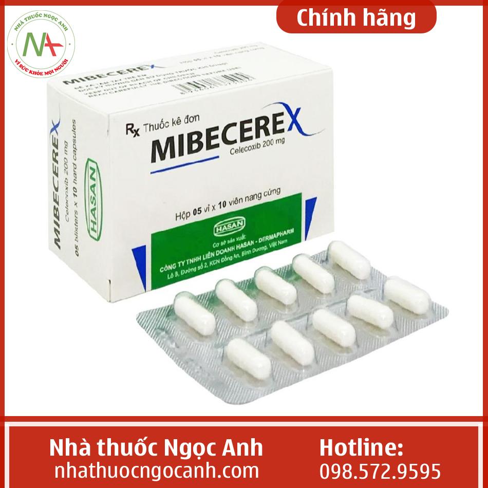 Cách dùng của thuốc Mibecerex 200mg