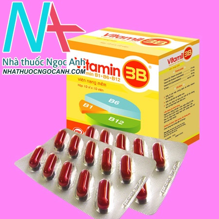 vitamin 3B viên nang mềm